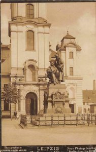 RPPC Reformations Denkmal LEIPZIG Hermann Hillger Verlag German Vintage Postcard