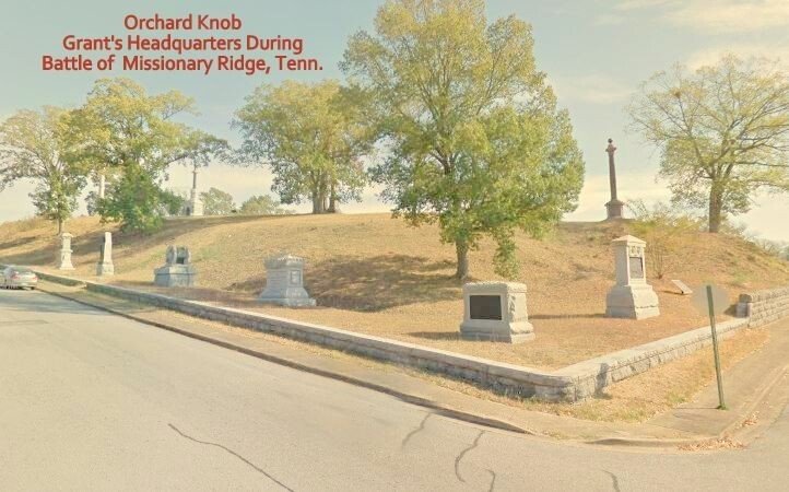 Chattanooga~Connecticut, Pennsylvania, Michigan Mmnts~Orchard Knob~Gen Grant HQ