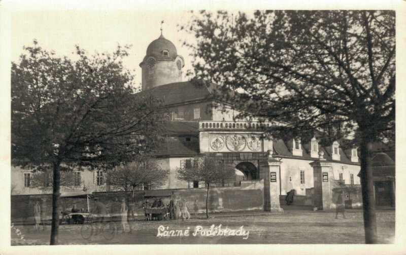 Czech Republic Lázně Poděbrady RPPC  06.19