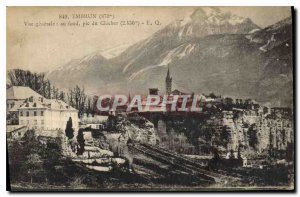Postcard Old Embrun General view at the peak bottom Belfry