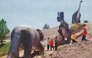 South Dakota Rapid City Dinosaur On Skyline Drive