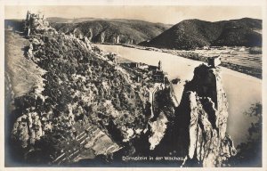 Dürnstein Wachau Austria Castle Ruin Danube River-1931 Photo Postcard