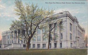 Iowa Des Moines New East Des Moines High School 1917 Curteich