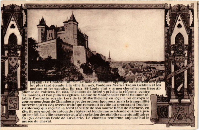 CPA SAUMUR - Le Chateau (254082)