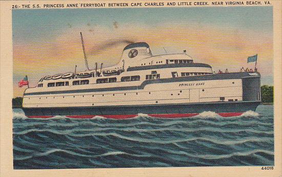 S S Princess Anne Ferryboat