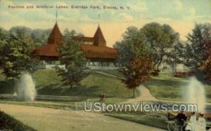 Pavillion - Elmira, New York NY Postcard