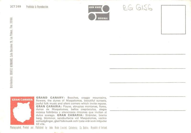 BG6156 gran canaria types folklore   spain