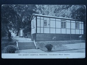 Kent Sidcup FROGNAL Queens Hospital Convalescent Officers Quarter c1918 Postcard