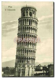 Postcard Old Pisa Campanile