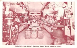 Main Entrance in South Sudbury, Massachusetts Allen's Country Store.