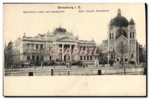 Old Postcard Strassburg Und Land Kaiserliches Amtsgericht