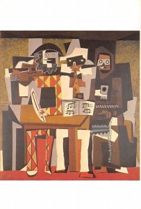 The Three Musicians, By Pablo Picasso 