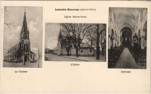 CPA LAMOTTE BEUVRON-Église Ste-ANNE (26924)