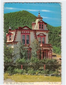 Postcard The Maxwell House, Georgetown, Colorado