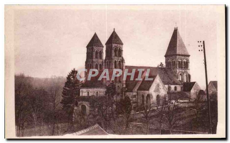 Old Postcard Morienval (Oise) The Church Riviera NPRD Aucienne Abbey Church o...