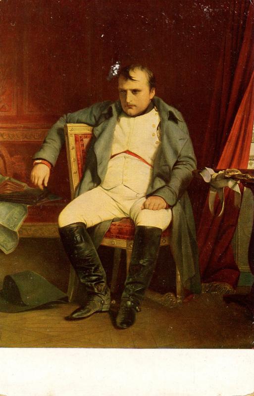 Famous People - Napoleon  (damaged card)