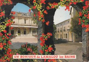 BF20290 lamalou les bains herault le casino l hopital mi france front/back image