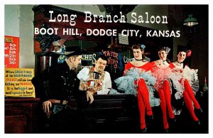 Postcard HOTEL SCENE Dodge City Kansas KS AU6877