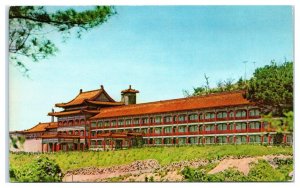 TAIPEI, TAIWAN, Republic of China ~ Grand Hotel CHI-LIN PAVILION c1960s Postcard