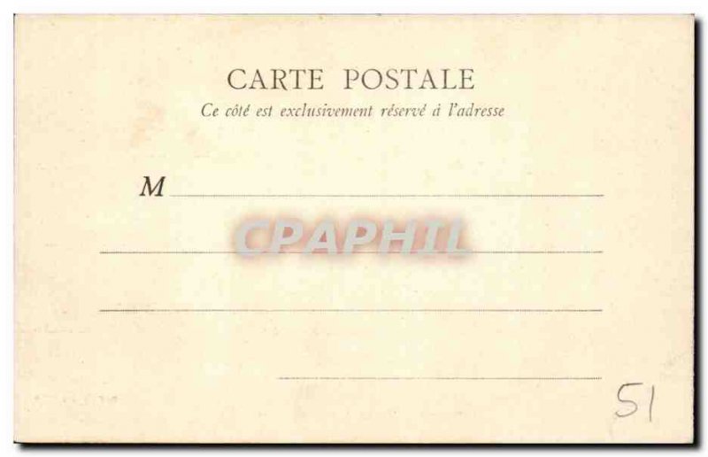 Reims Old Postcard convalescent home