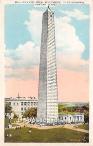 Bunker Hill Monument - Charlestown, MA