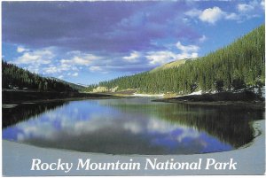 US Colorado Unused. Rocky Mountain National Park - Poudre Lake.  Beautiful.