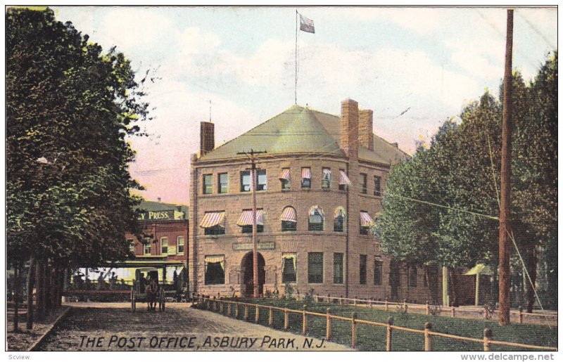 ASBURY PARK, New Jersey; The Post Office, 00-10s