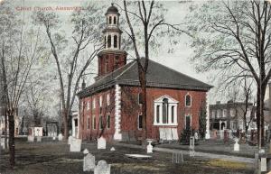 Alexandria Virginia~Christ Church & Cemetery~Gravestones~c1910 Leet Bros Publ Pc