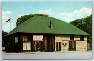 Marysville Kansas~Panorama Original Pony Express Home Station~Vintage Postcard