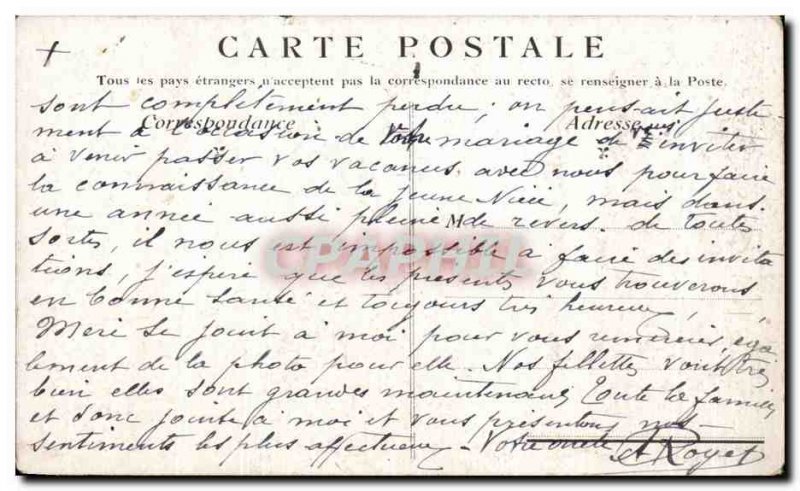 Postcard Old Chateau Meillant