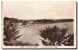 Old Postcard Le Val Andre The Beach View From Piégu