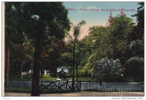 LISBOA - Lago grande do Jardim da Estrella , Portugal , 00-10s