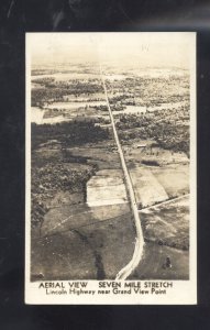 RPPC LINCOLNTOWN PENNSYLVANIA PA LINCOLN HIGHWAY VINTAGE REAL PHOTO POSTCARD