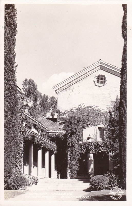 RP, CLAREMONT , California, 1930-1940s : Pomona College