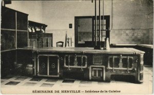 CPA Seminaire de MERVILLE - Interieur de la Cuisine (136036)