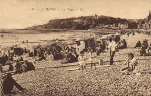 CPA Le HAVRE - La Plage (200821)