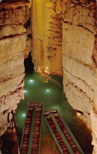 Crystal Lake in Mammoth Cave Mammoth Cave National Park Mammoth Cave Kentucky  