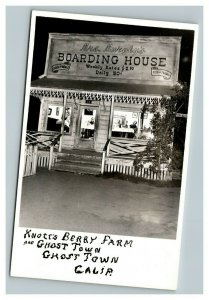 Vintage 1950's RPPC Postcard Knott's Berry Farm Mrs. Murphy's Boarding House