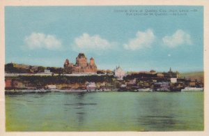 Quebec City River View Antique Canada Postcard