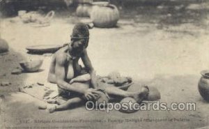 Afrique Occidentale Francaise African Nude Unused 