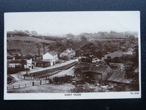 Manchester Oldham DAISY NOOK showing HEN COTE Old RP Postcard by Chas Wilkinson