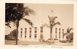 California Ca Postcard Real Photo RPPC 1941 LOS ANGELES Montebello Post Office