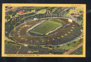 PASADENA CALIFORNIA 1946 THE ROSE BOWL FOOTBALL STADIUM VINTAGE POSTCARD