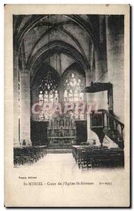 Postcard Old St Mihiel heart of the Church St Etienne