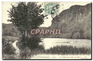 Old Postcard Clecy La Pointe Parks rocks