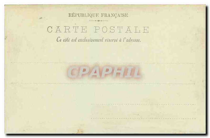 Old Postcard Chateau de Chantilly Sylvie Le Pavillon