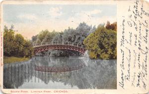 Chicago Illinois IL 1905 Postcard South Pond Lincoln Park