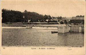 CPA AK LYON - Ile-BARBE - La Barrage (572669)