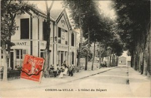 CPA COMBS-LA-VILLE hotel du DÃ©part (979950)