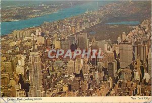 Modern Postcard New York Central Park Looking North